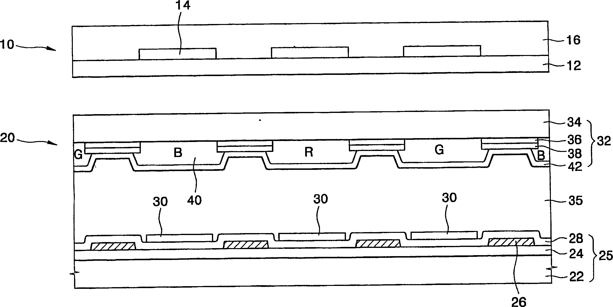 Liquid crystal display device built-in finger printing device and method of manufacturing the same