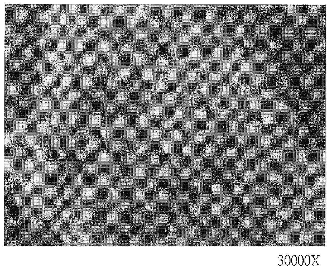 Ferrite as three-way catalyst for treatment of exhaust gas from vehicle engine