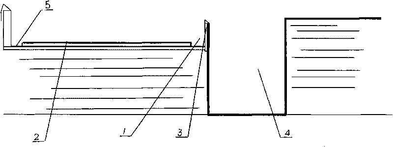 Method for controlling water of seedbed of cured tobacco seedlings by floating cultivation