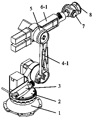 Six-axis light collaborative robot