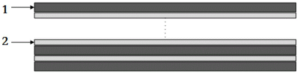 Preparation method of nanosheet phase reinforced tini-based alloy composite plate