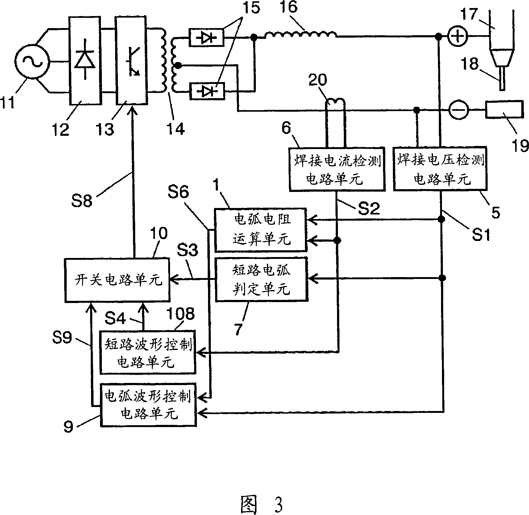 Consumable electrode arc-welding machine