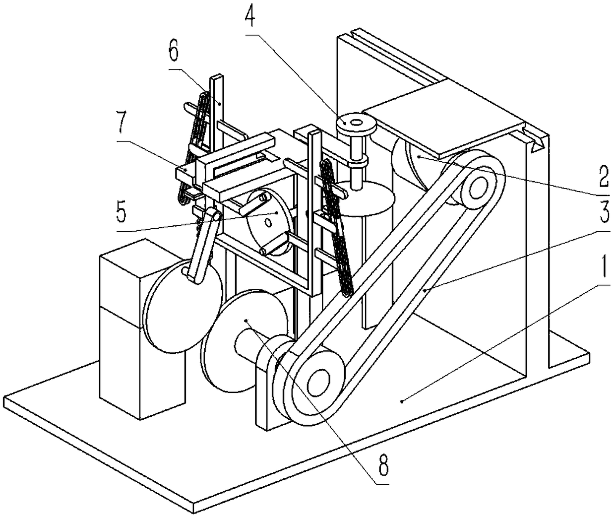 Internet router reticle interface machining equipment