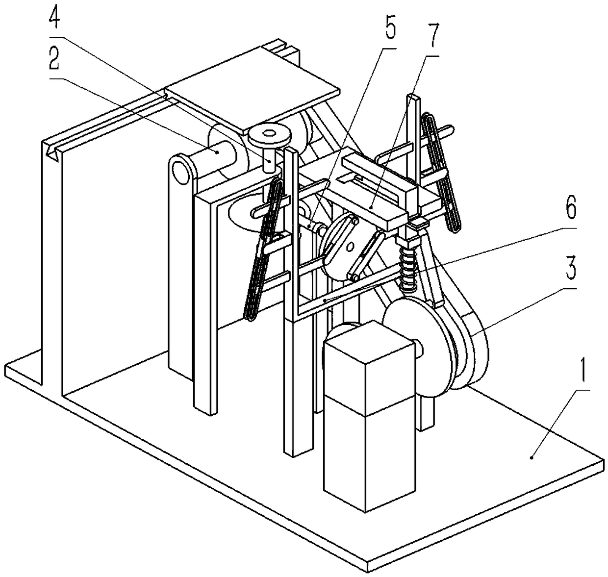 Internet router reticle interface machining equipment