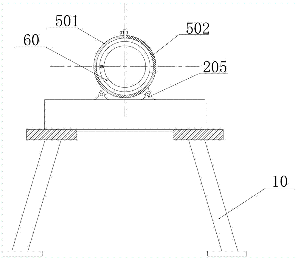 Disposer for removing rubbish adhered on spring flexible shaft and retracting method of spring flexible shaft of dredging trolley