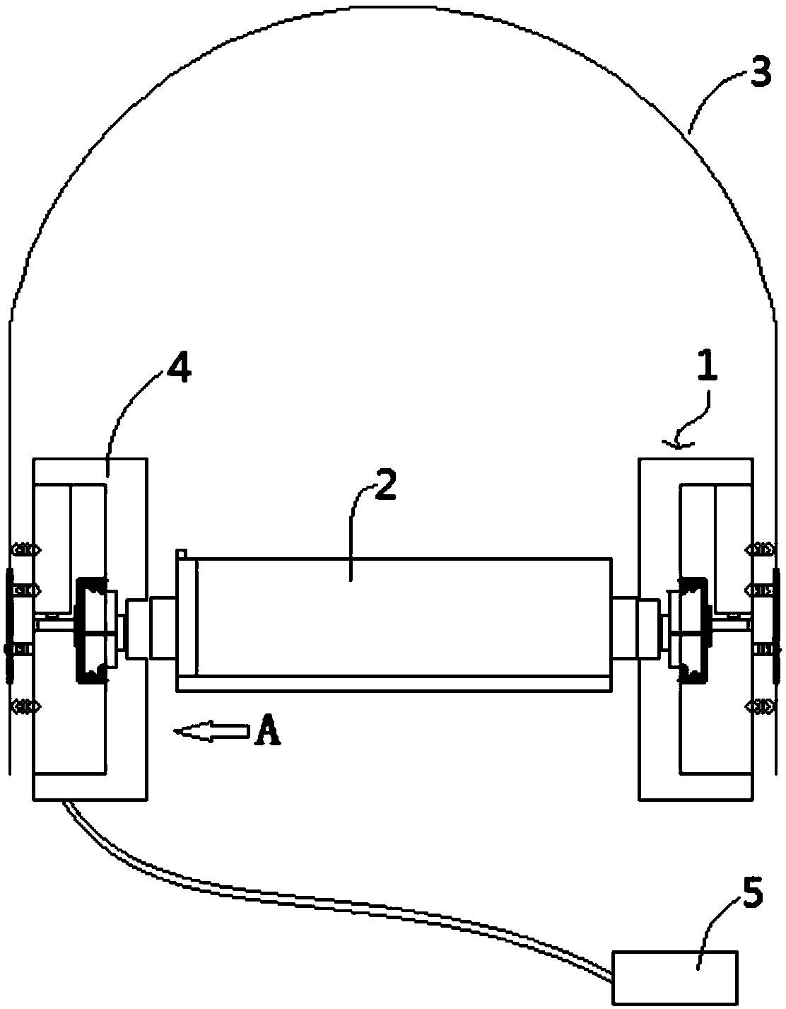 Negative ion physiotherapy apparatus