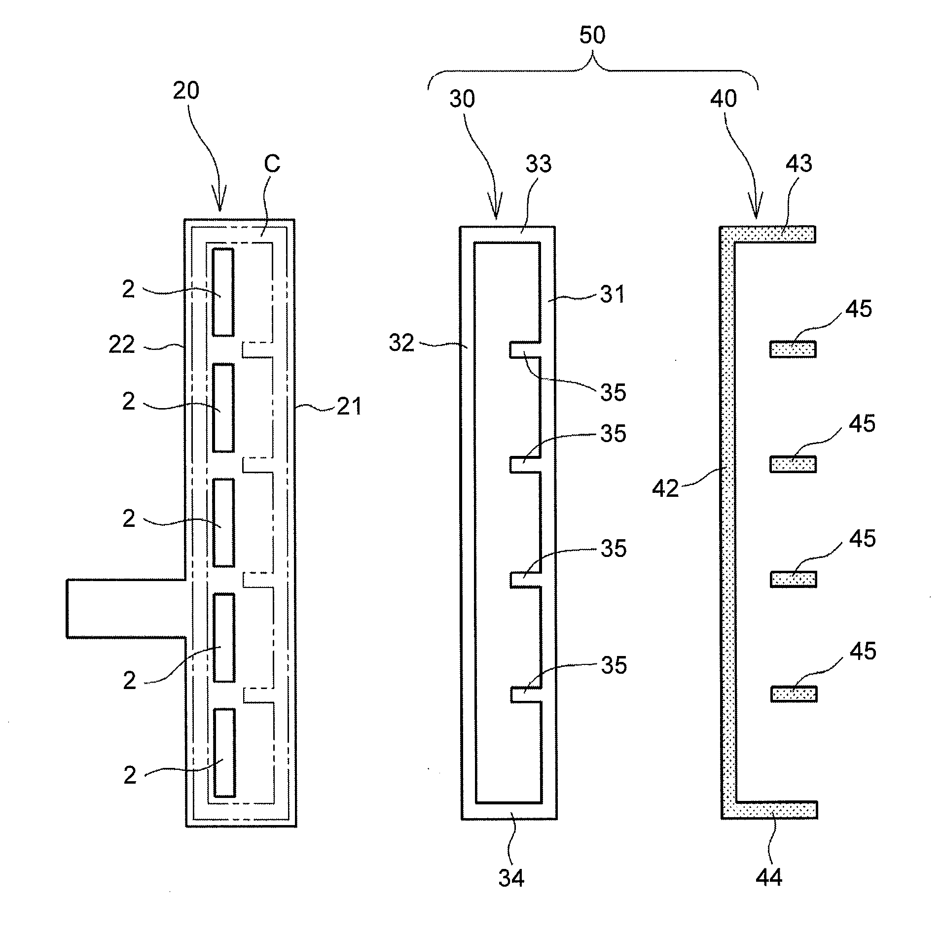 Planar lighting device