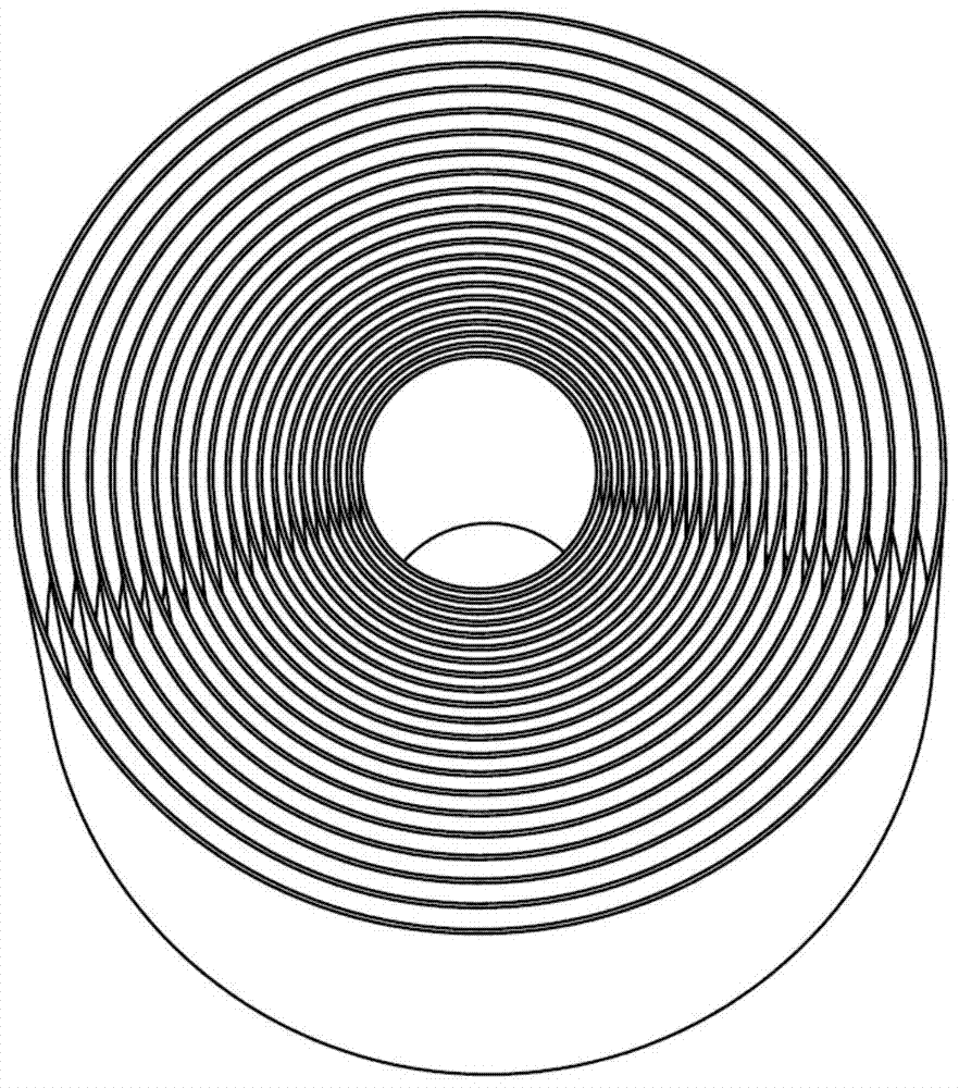 A multi-layer nested conical X-ray grazing incidence optical lens