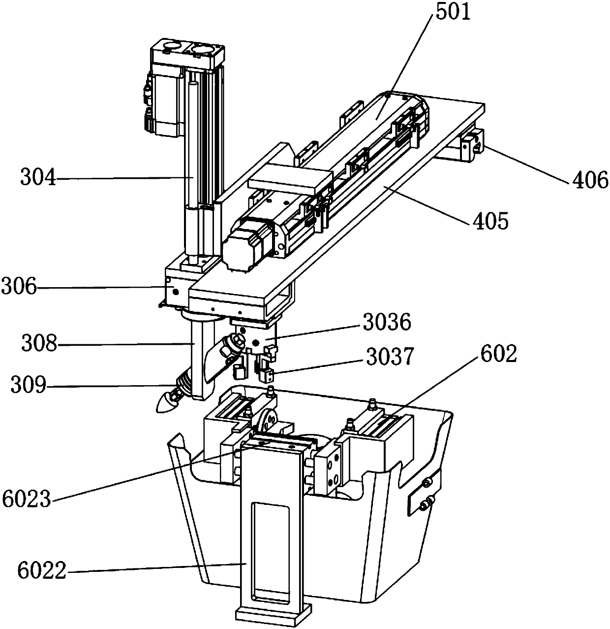 Pneumatic grinding equipment for automobile universal joint