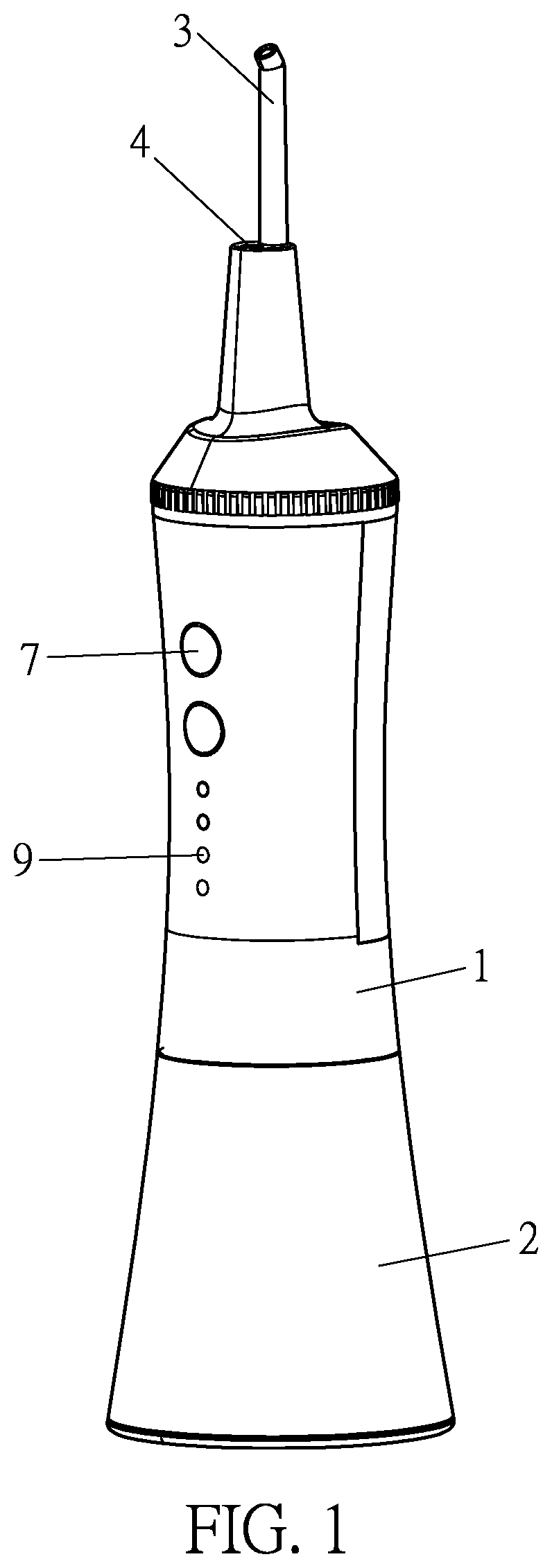 Visual dental irrigator