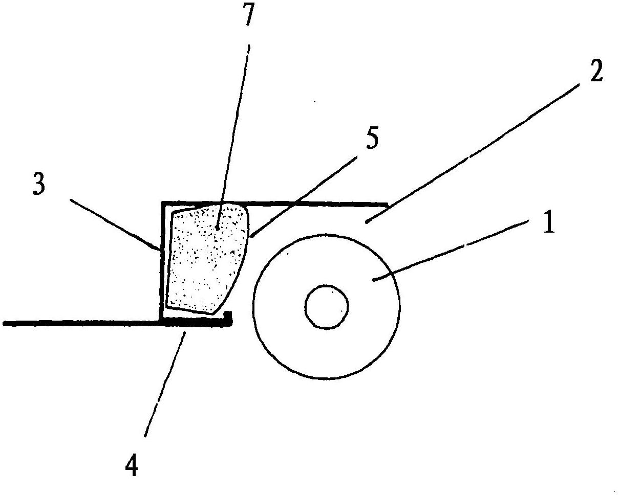 Rail vehicle for a driving operation on track systems having a ballasted superstructure