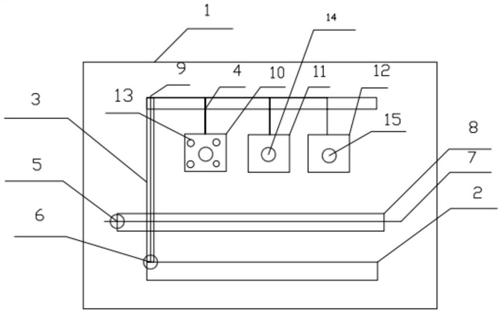 Automatic detection and report generation equipment for textile fabric process sheet