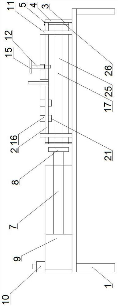 Yarn pressing device for covered yarn and using method thereof