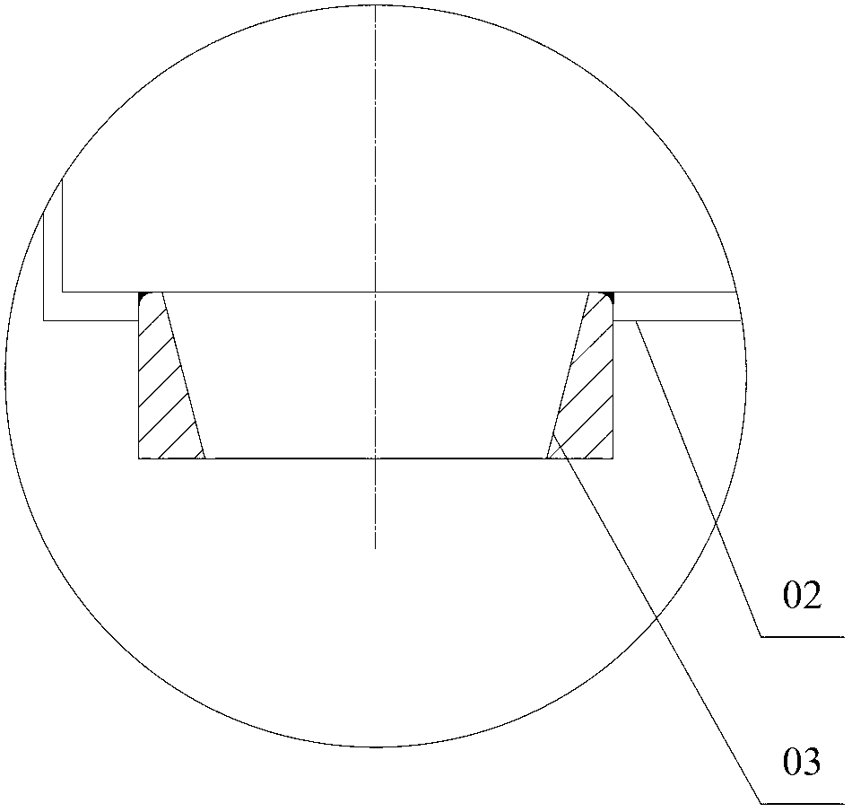 Ingot casting machining device and ingot casting flow table thereof