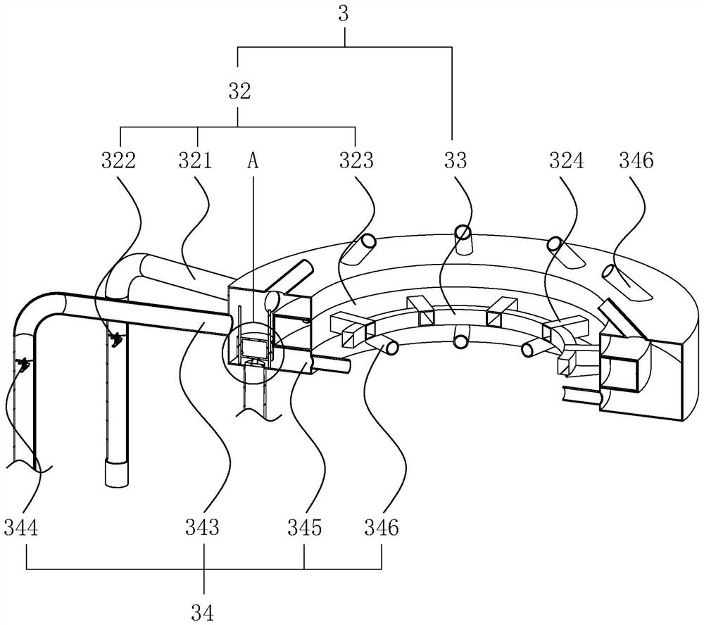 A short fiber spinning machine