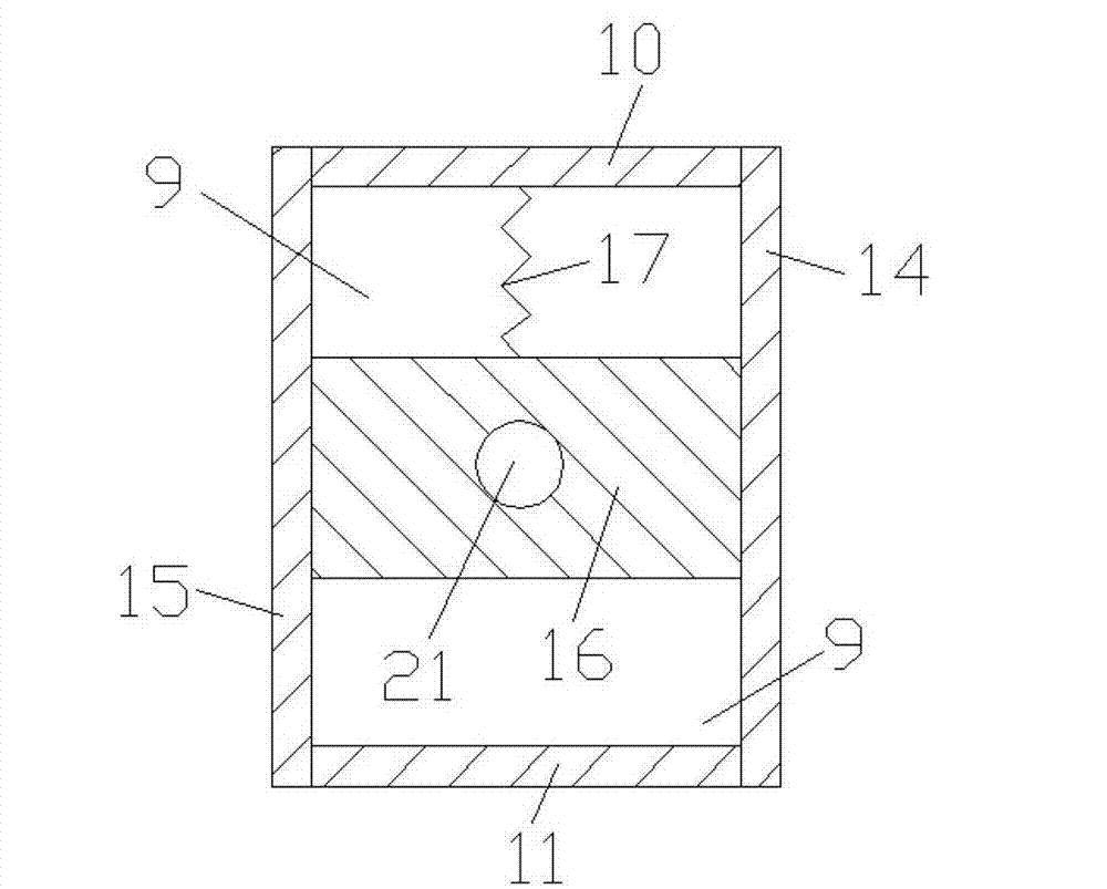 Differential pressure type mechanical adjusting system