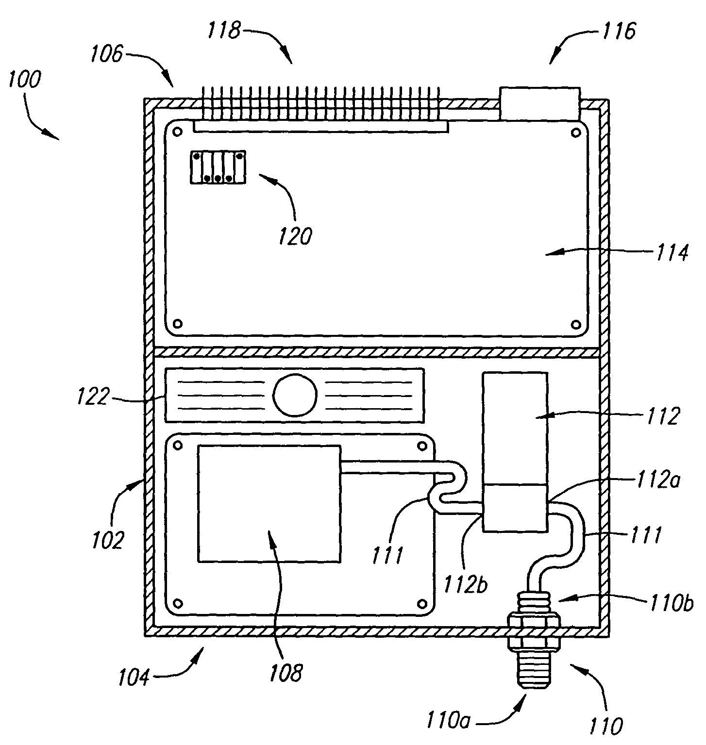 Modular pressure sensor drive connectable to a computer