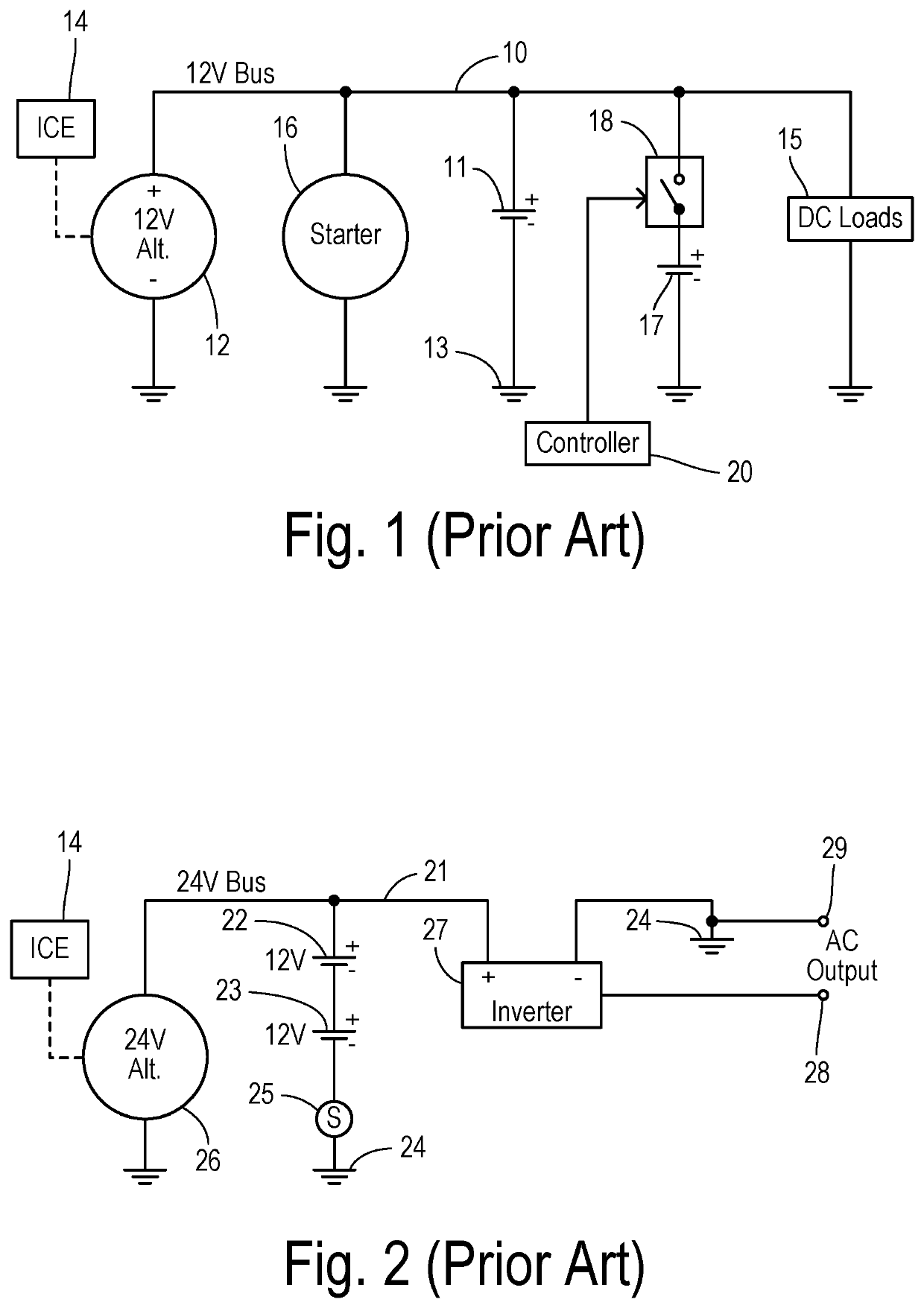 DC/AC inverter system supplied by integrated power networks to increase output power with robust auto stop control