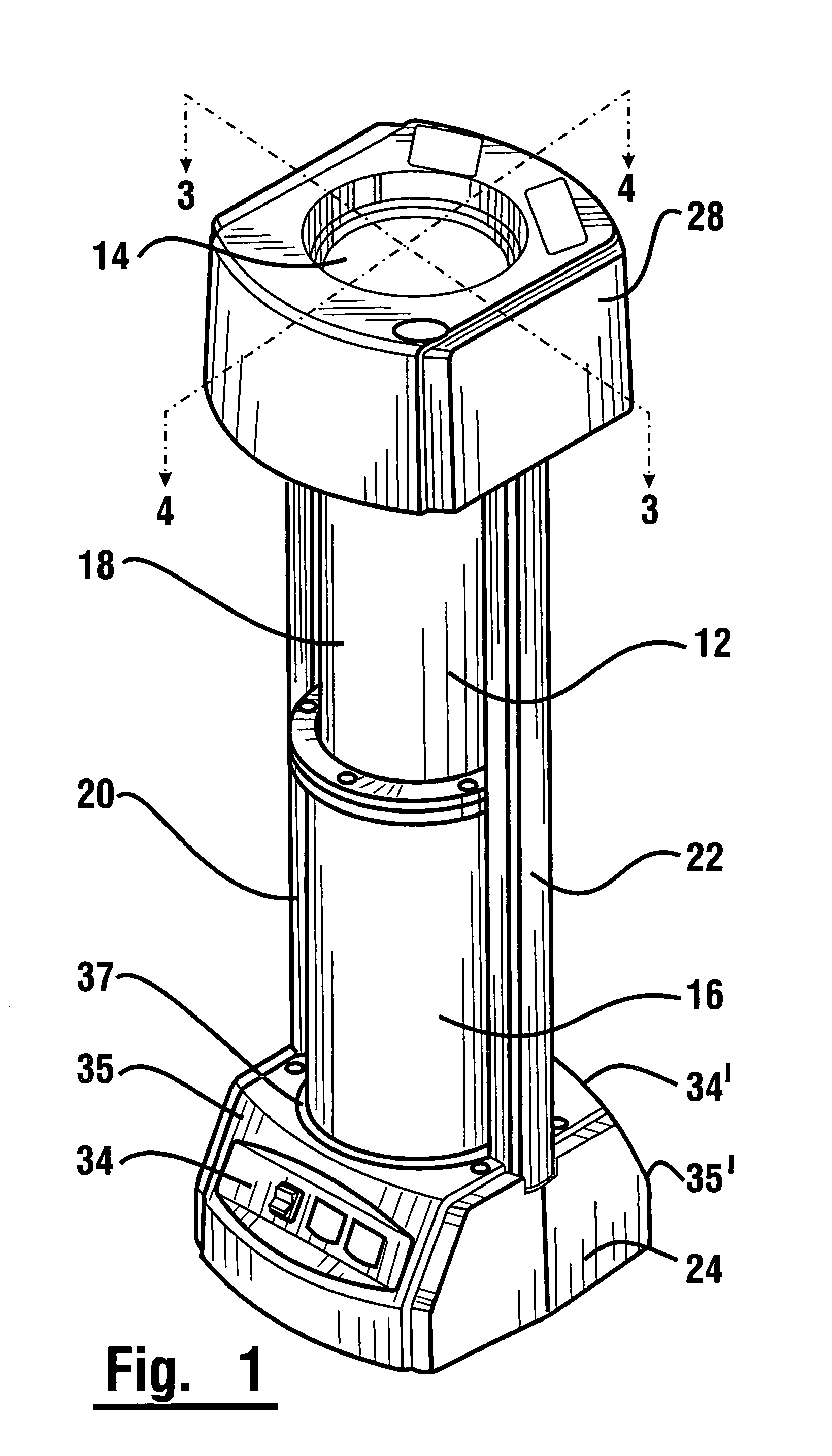 Pneumatic tube system terminal and method