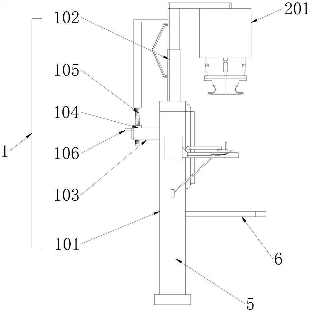 Auxiliary treatment device for cervical vertebra pain