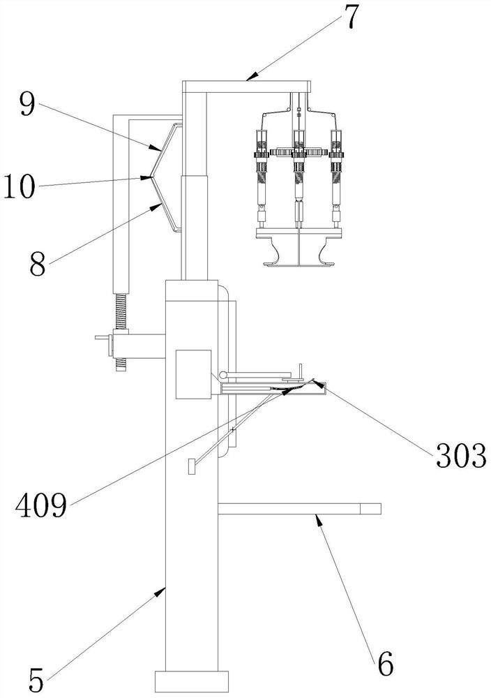 Auxiliary treatment device for cervical vertebra pain