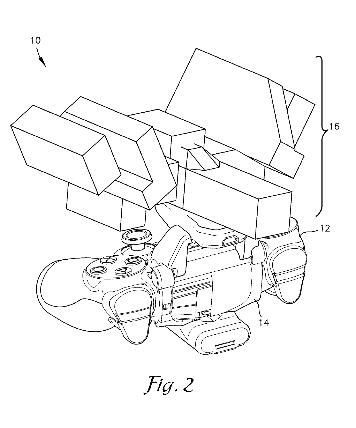 Modular accessory for video gaming