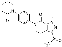 Preparation method for drug apixaban intermediate preventing venous thrombosis after hip and knee replacement surgeries