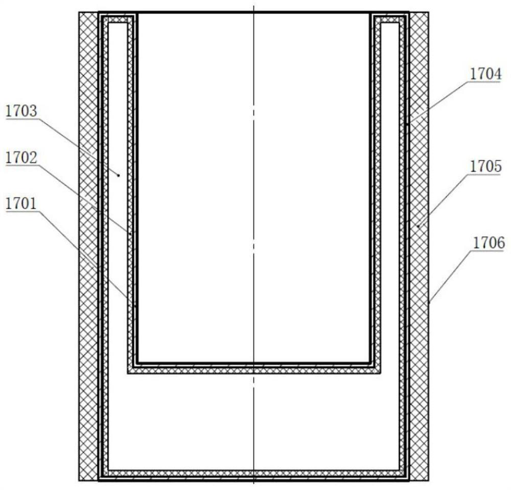 Liquid nitrogen drainage device, liquid nitrogen drainage method and chip testing system