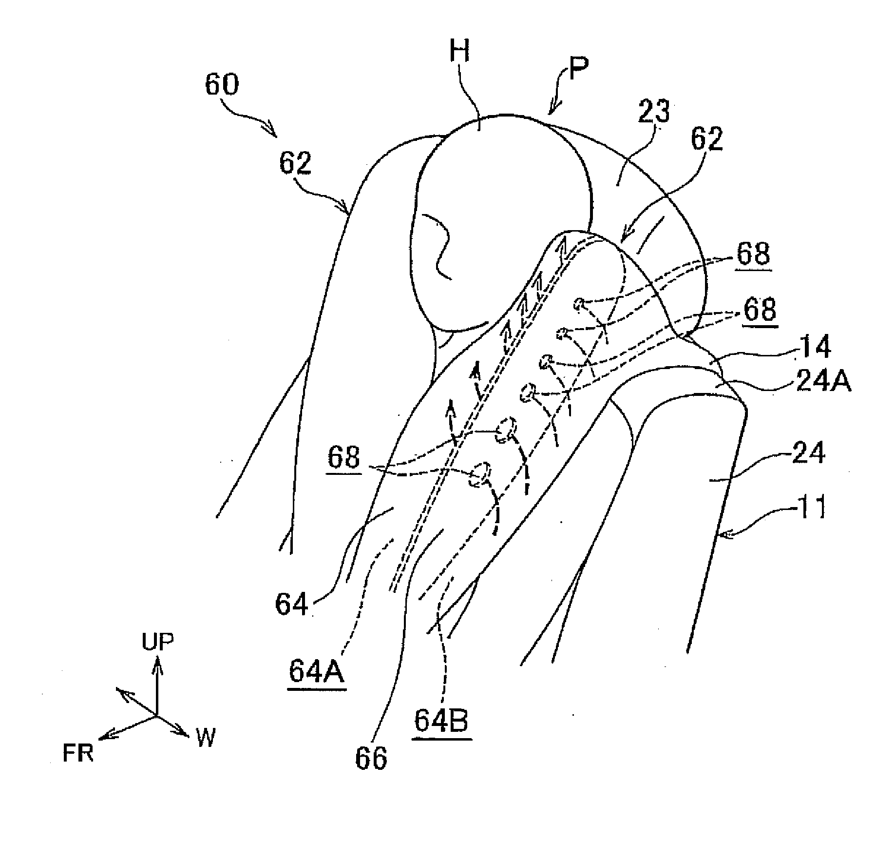 Vehicle occupant restraint apparatus