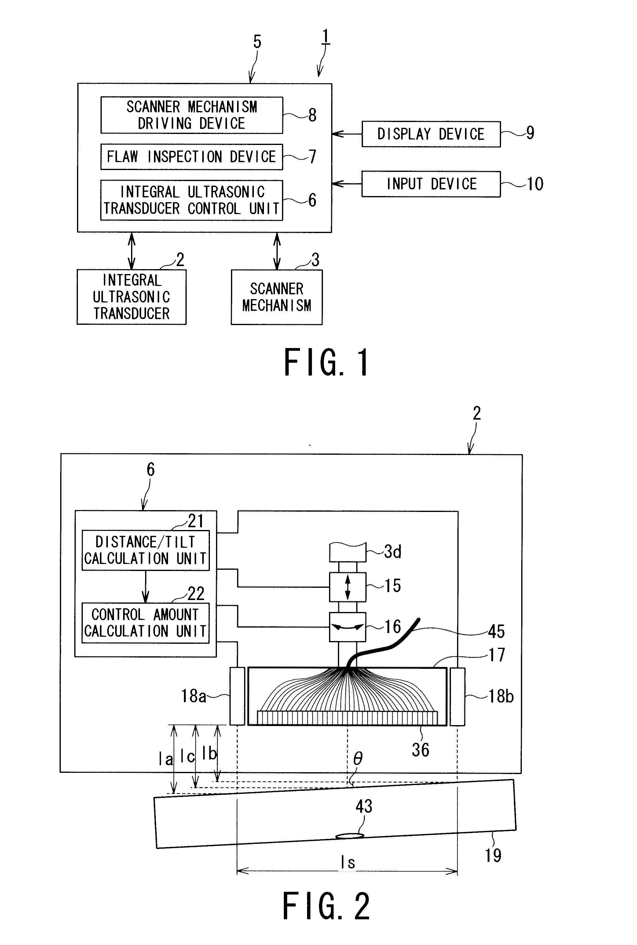 Ultrasonic inspection apparatus