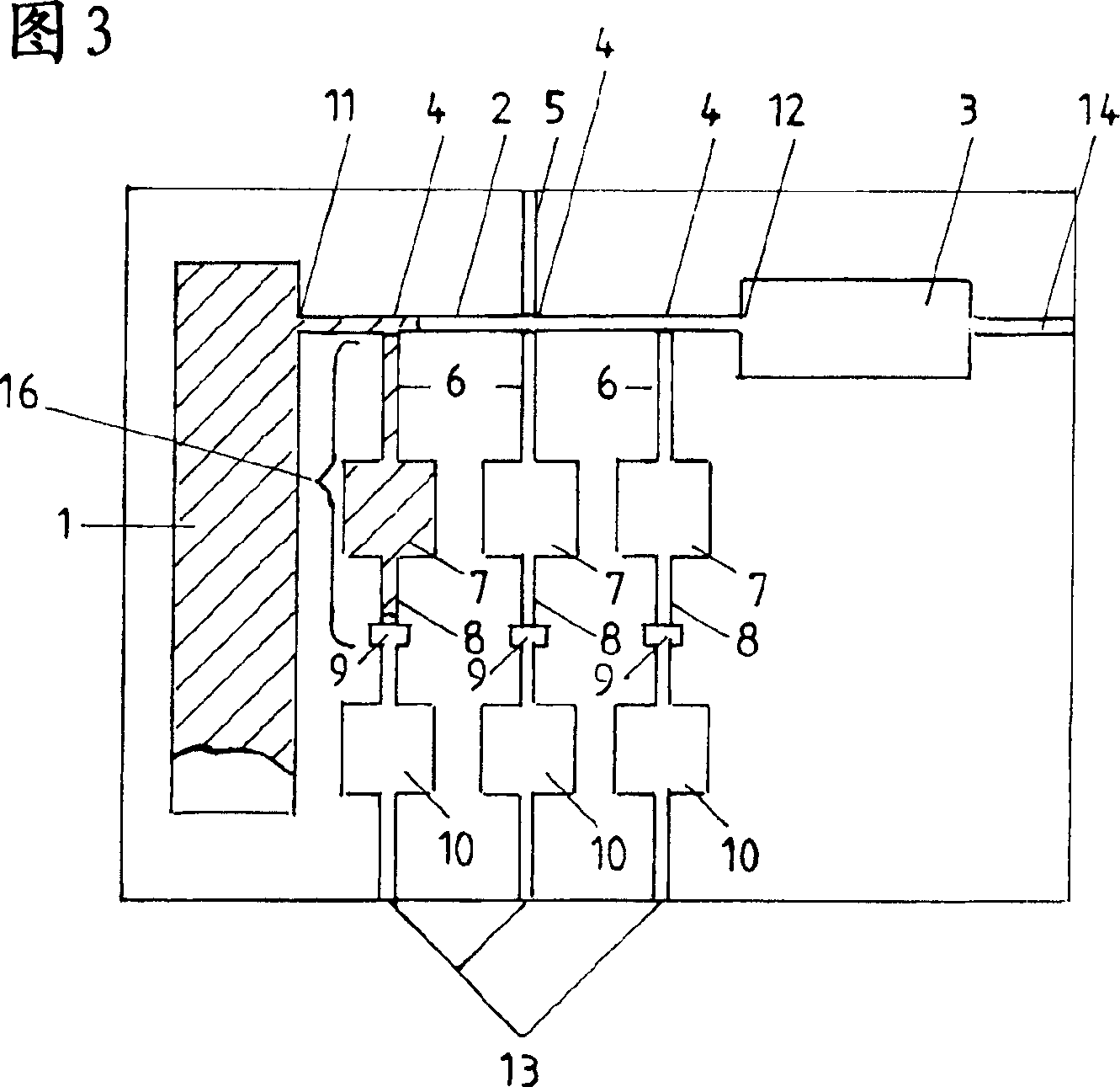 Microfluidic configuration for dosing liquids