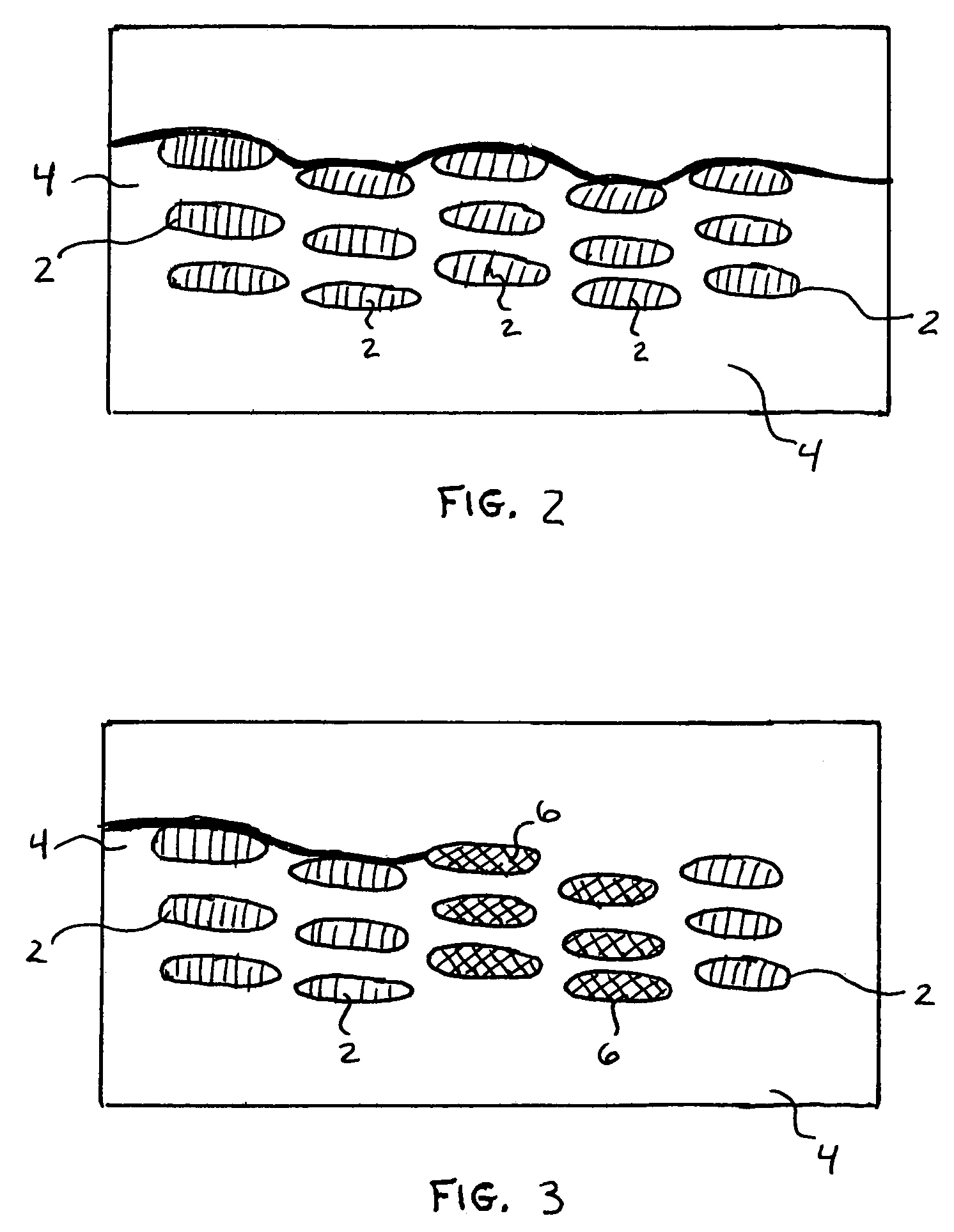 SiC/SiC composites incorporating uncoated fibers to improve interlaminar strength