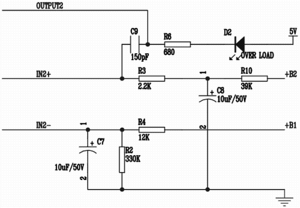 Instrument bus circuit of centralized meter reading system