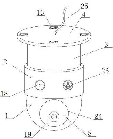 A face positioning device for face recognition and its application method