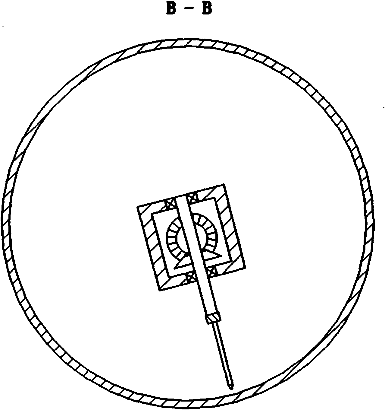 Universal rotation spherical blender