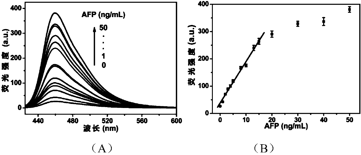 Alpha fetoprotein detection kit and detection method thereof