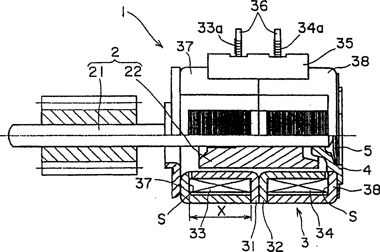 Motor, stator for motor, and motor shell manufacturing method