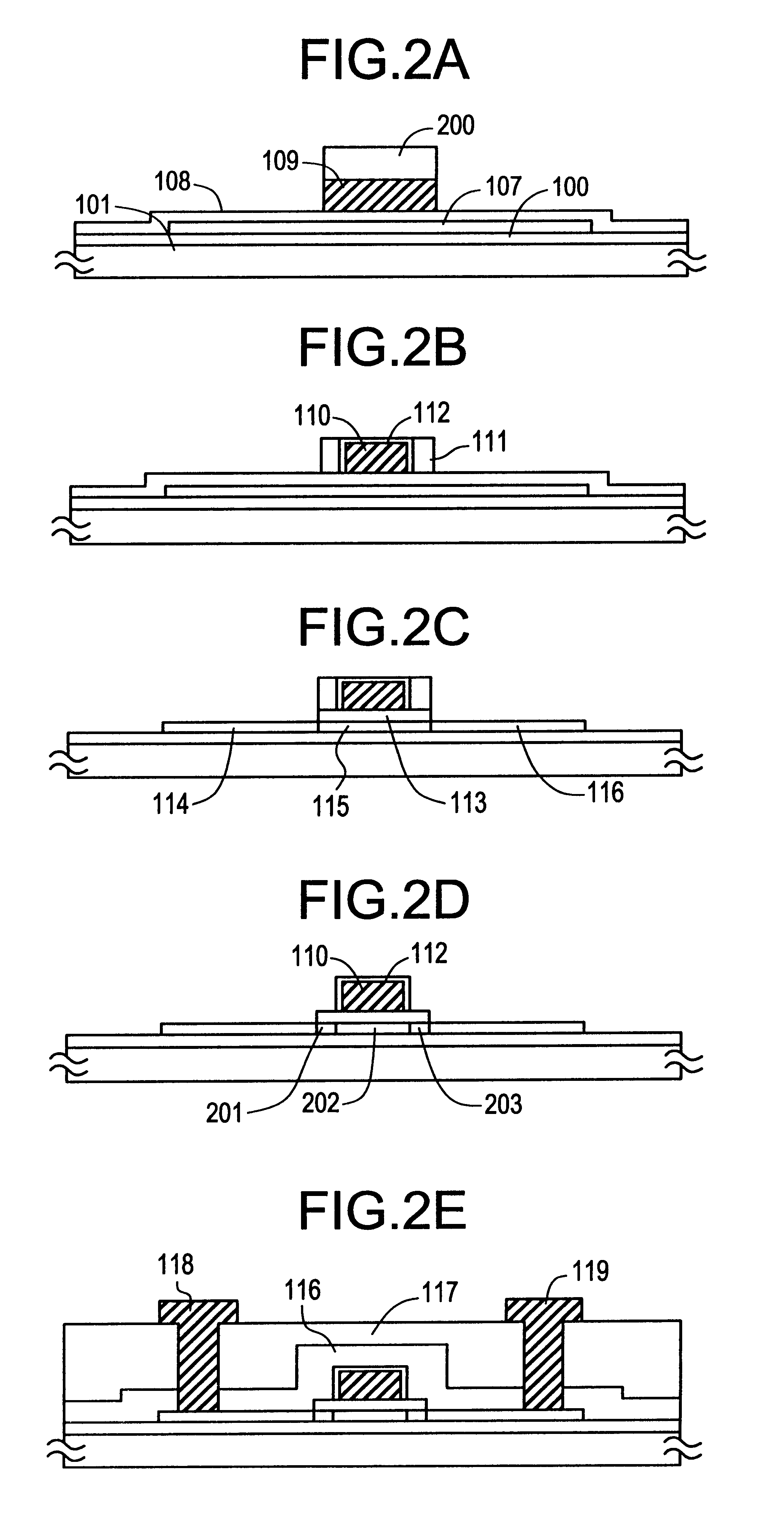 Method of forming a TFT by adding a metal to a silicon film promoting crystallization, forming a mask, forming another silicon layer with group XV elements, and gettering the metal through opening in the mask