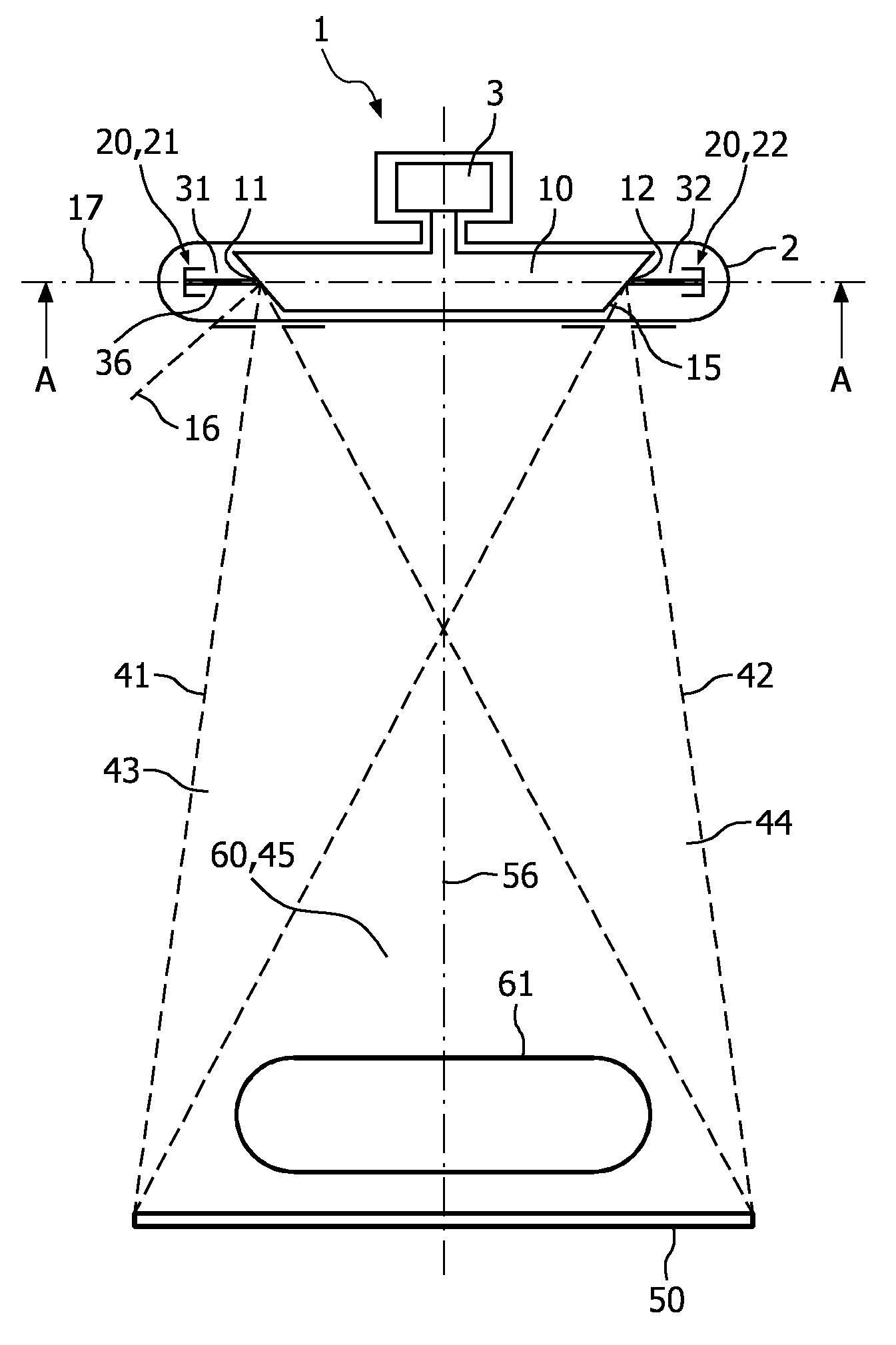 Circular tomosynthesis x-ray tube