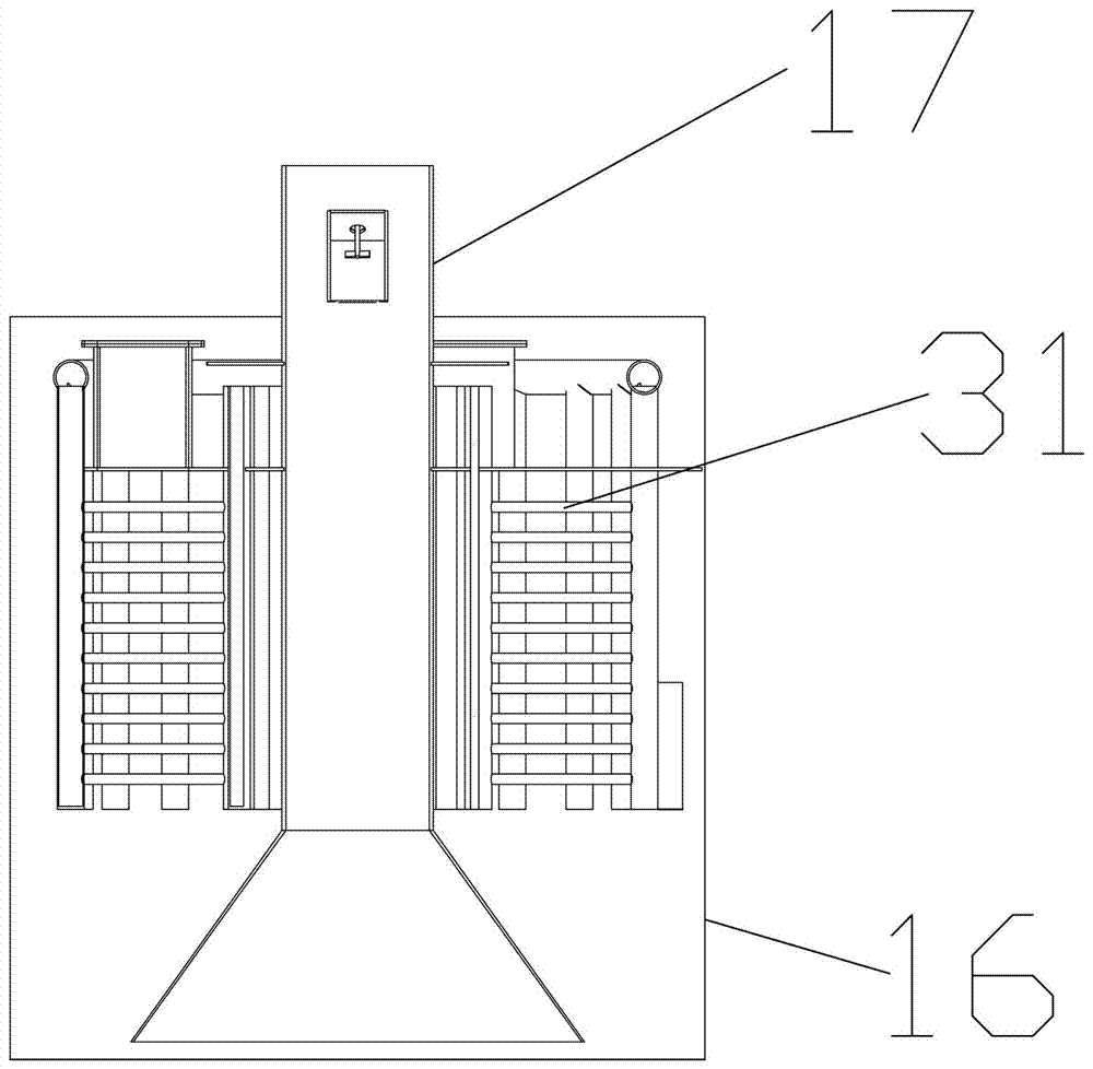 Water-cooling water sealing type biomass gasifier and gasifying method