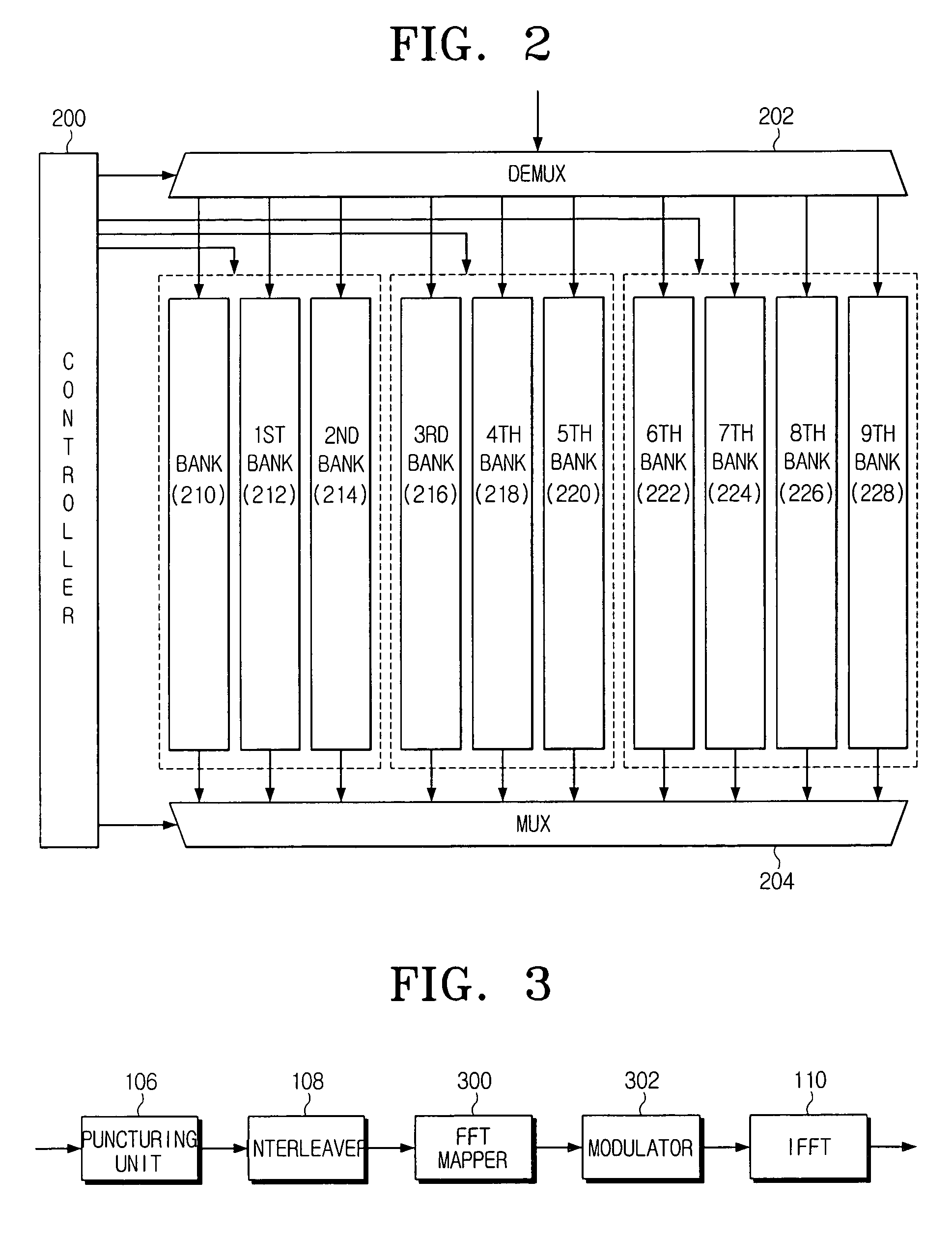 Interleaving method in OFDM system