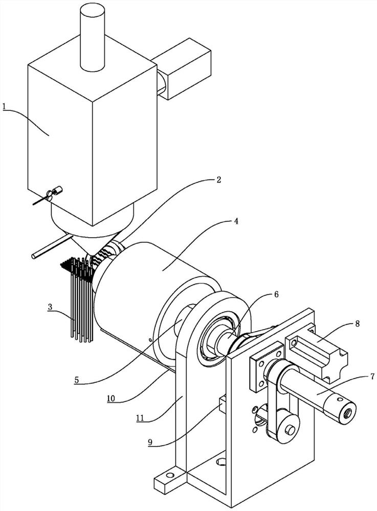 Laser soft soldering device for dense pin connector