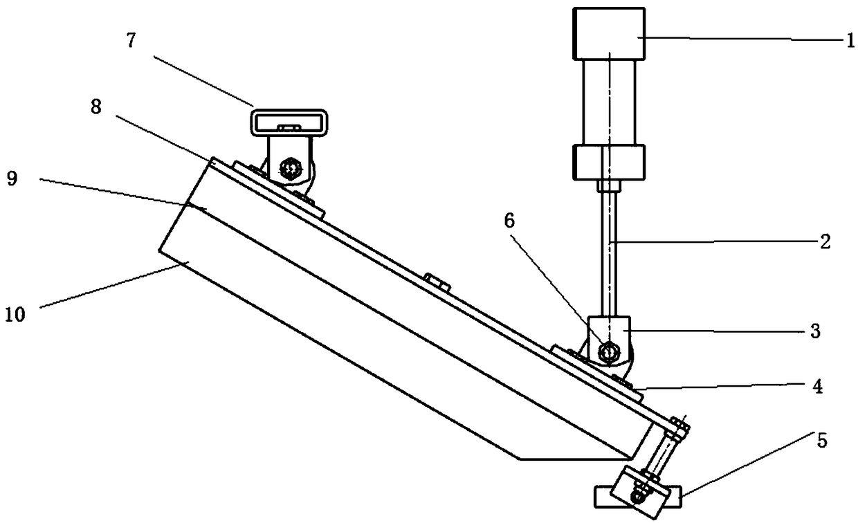 Retractable car automatic cowcatcher