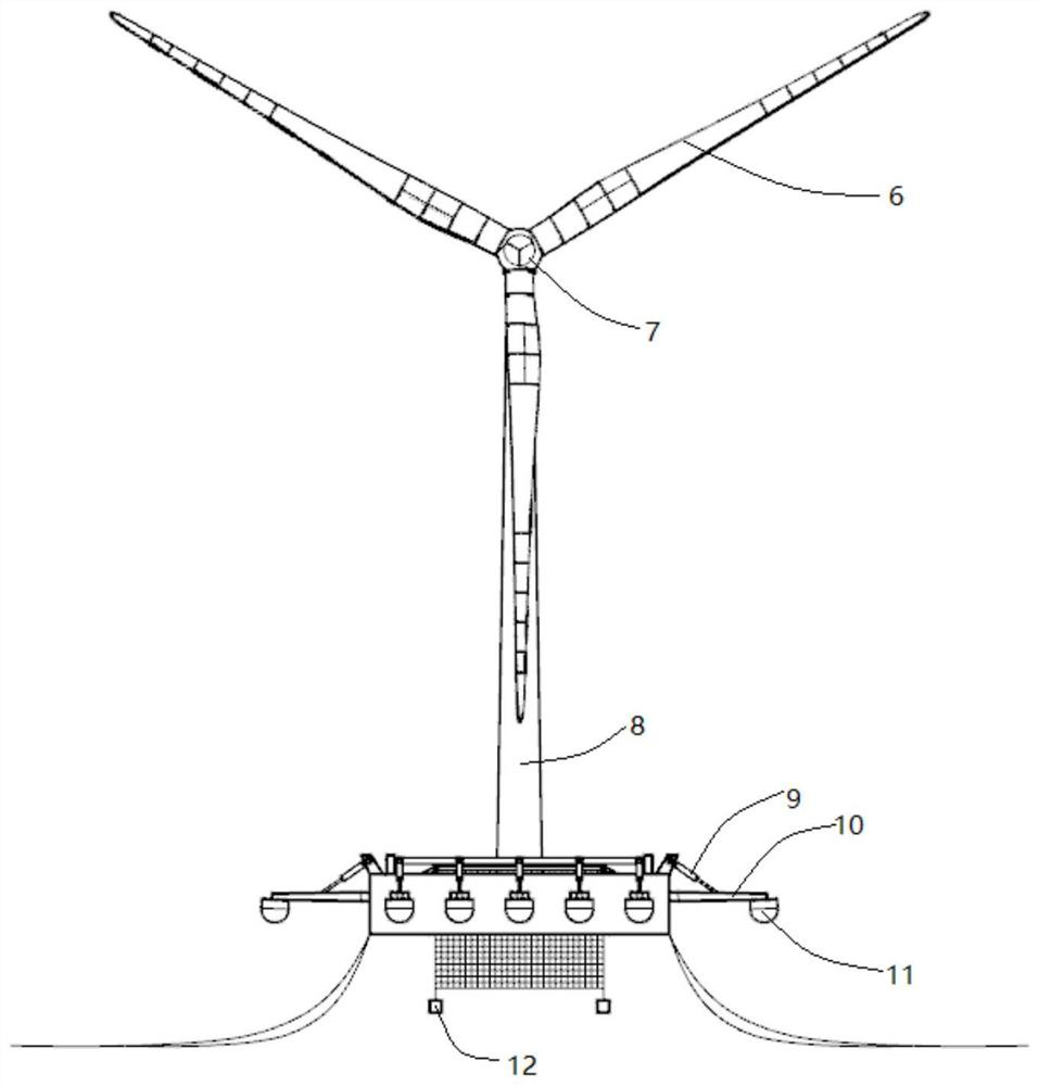 Offshore multi-energy integrated device