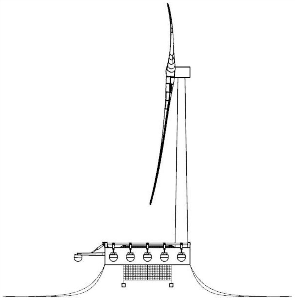 Offshore multi-energy integrated device