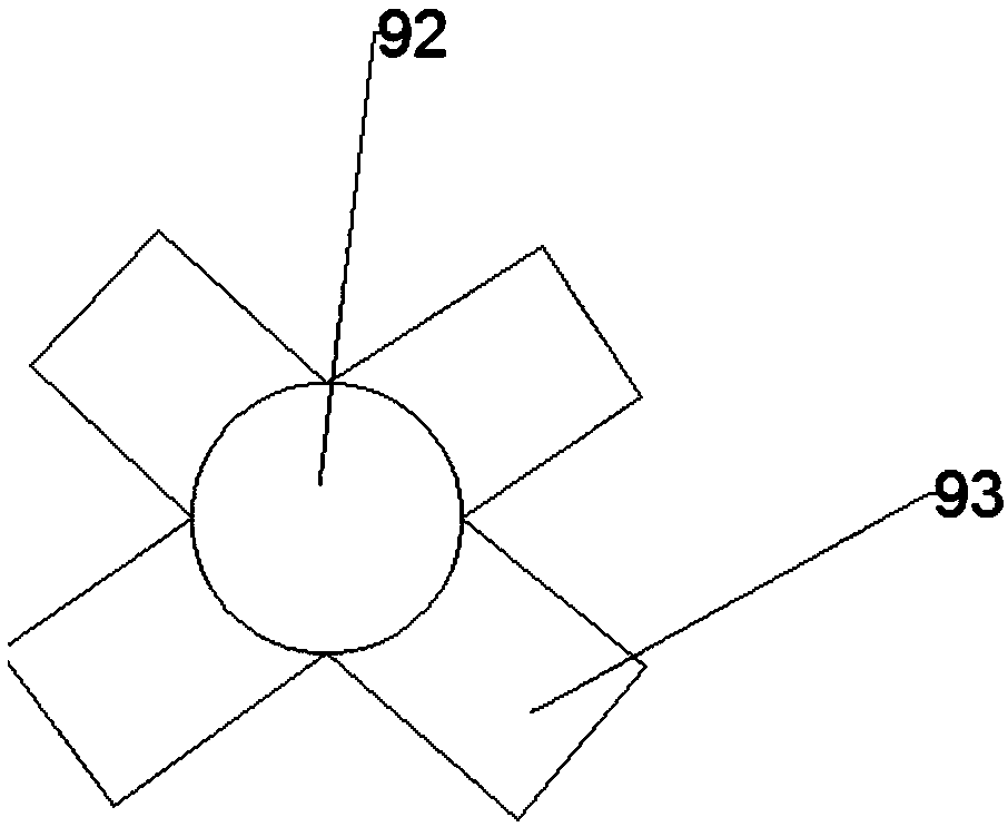 Two-stage cleaning device