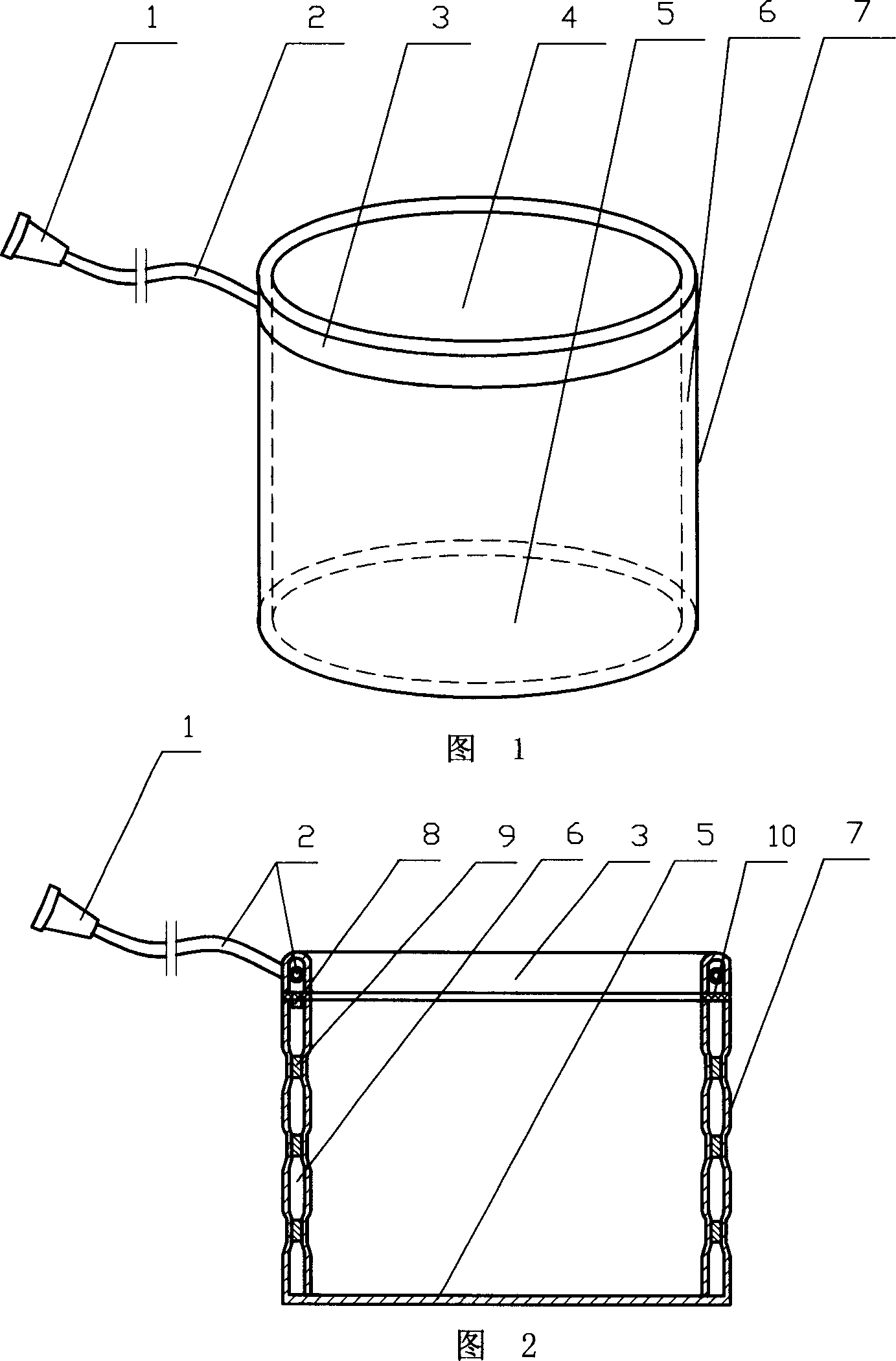 Laparoscope refuse-collecting bag and its usage