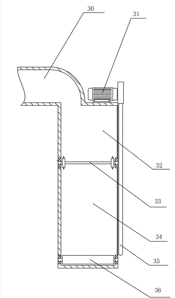 Impurity cleaning device of air outlet mesh