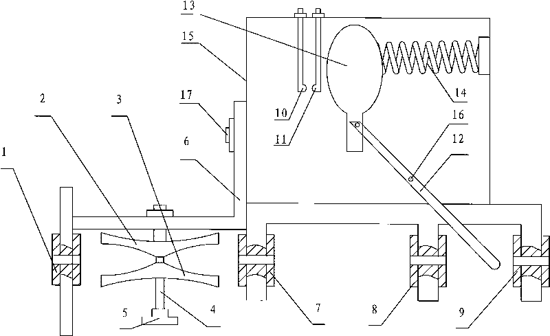 Broken yarn self-stop device