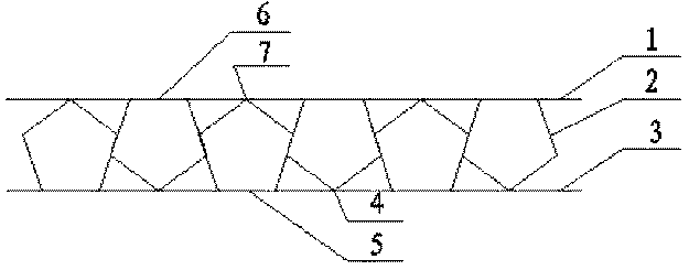 High-elasticity impact-resistant corrugated cardboard